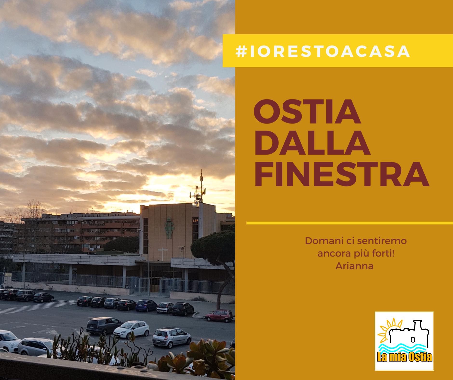 Ostia dalla finestra: mese di marzo